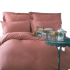 Saténová napínacia plachta SIMPLY COPPER 90x200 / 50x70 (1)